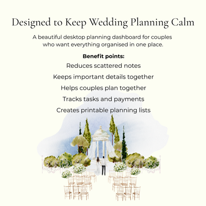 Interactive Wedding Planner HTML Dashboard, All-in-One Digital (HTML)