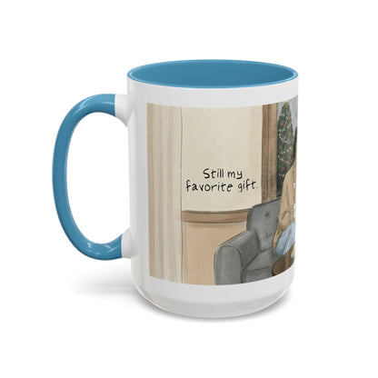 Cozy Snowy Night Coffee Mug — 'Warmth in a Mug' Ceramic Mug (11/15oz)