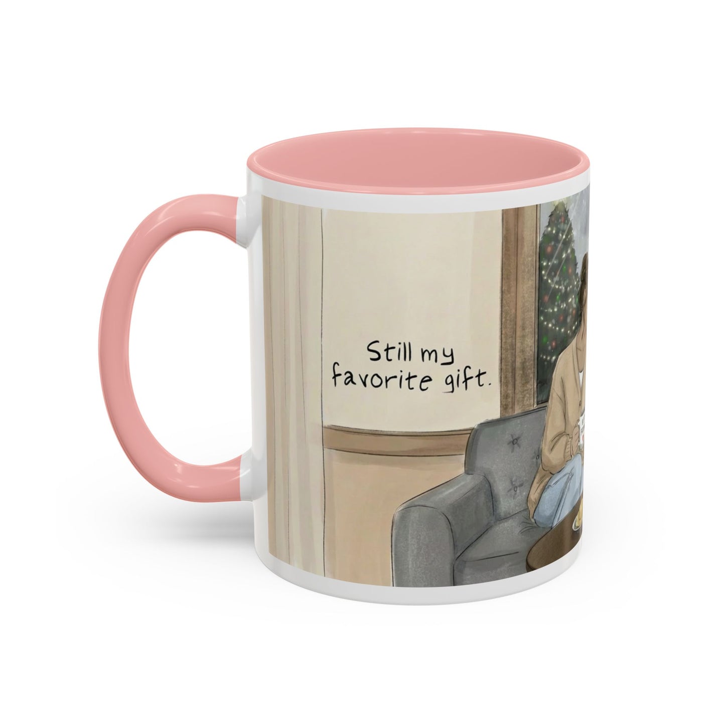 Cozy Snowy Night Coffee Mug — 'Warmth in a Mug' Ceramic Mug (11/15oz)