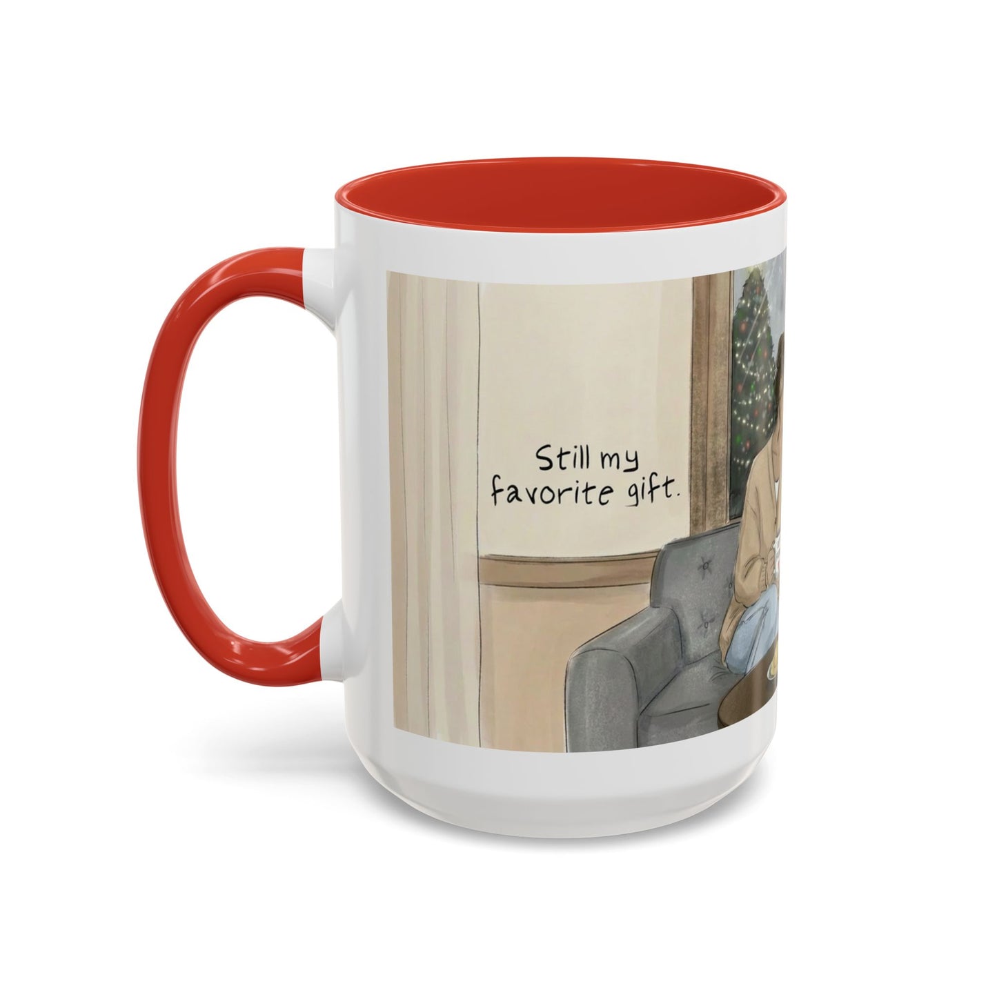 Cozy Snowy Night Coffee Mug — 'Warmth in a Mug' Ceramic Mug (11/15oz)