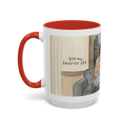 Cozy Snowy Night Coffee Mug — 'Warmth in a Mug' Ceramic Mug (11/15oz)