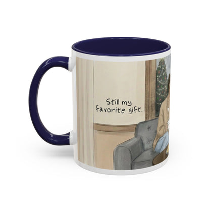 Cozy Snowy Night Coffee Mug — 'Warmth in a Mug' Ceramic Mug (11/15oz)
