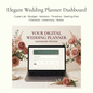 Interactive Wedding Planner HTML Dashboard, All-in-One Digital (HTML)