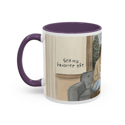 Cozy Snowy Night Coffee Mug — 'Warmth in a Mug' Ceramic Mug (11/15oz)