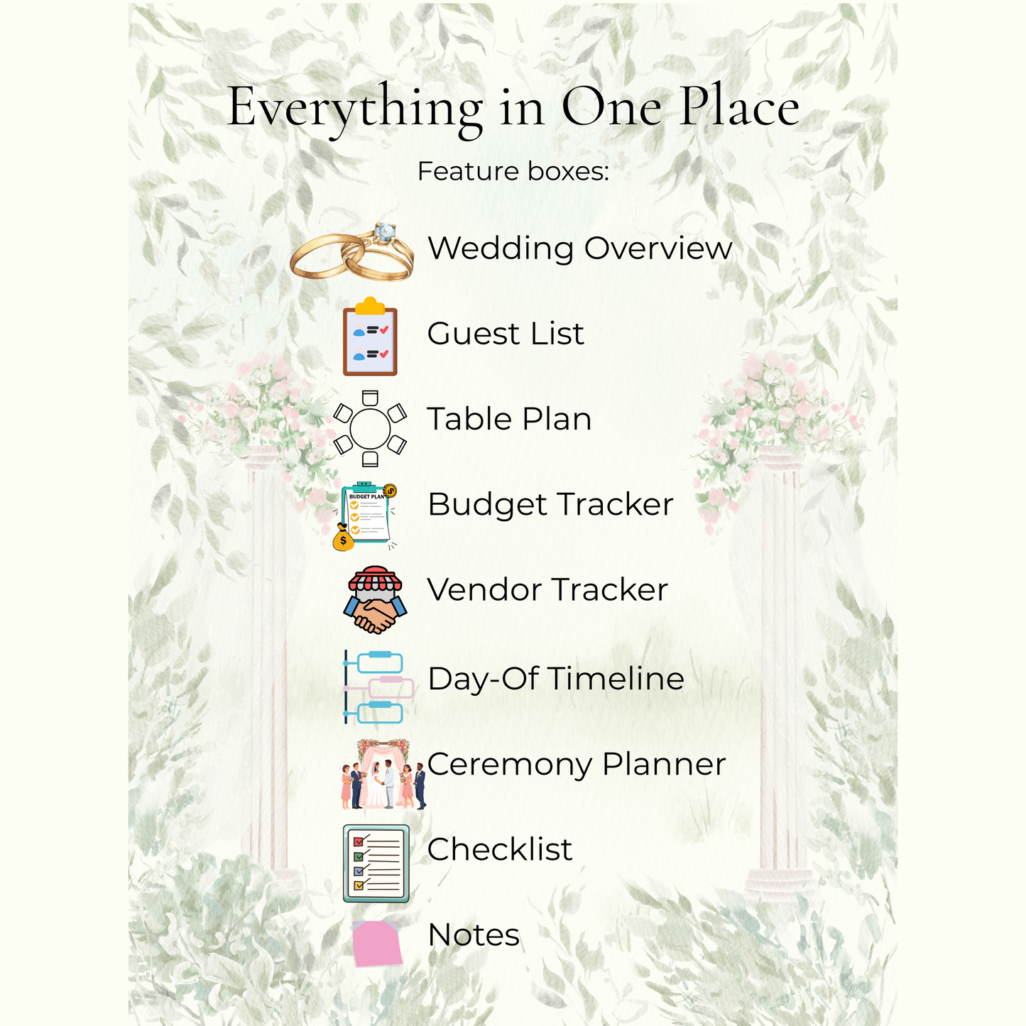 Interactive Wedding Planner HTML Dashboard, All-in-One Digital (HTML)
