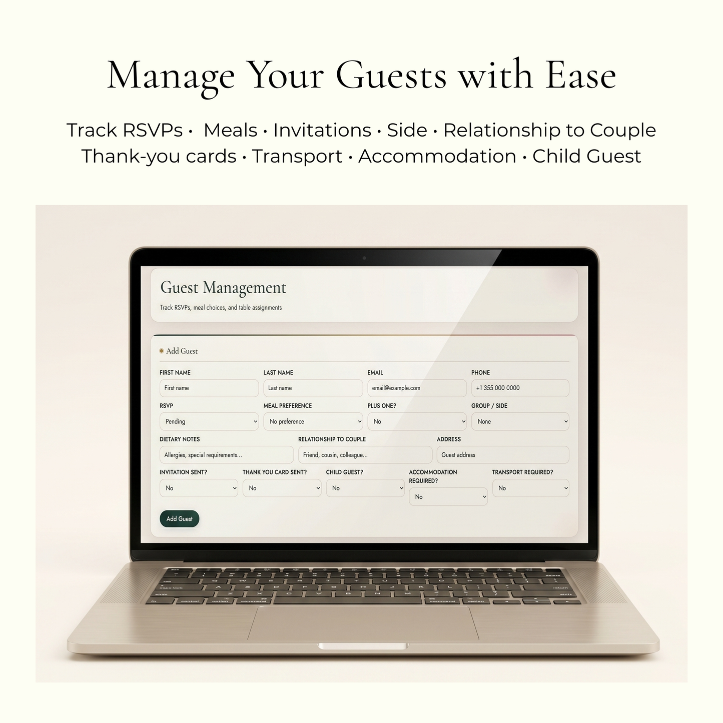 Interactive Wedding Planner HTML Dashboard, All-in-One Digital (HTML)