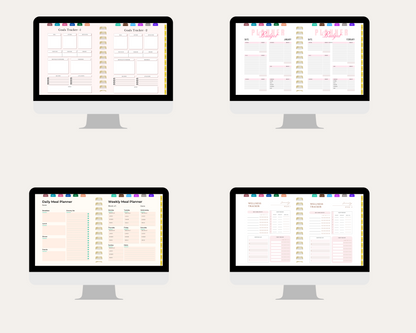 2026 Digital Life Planner, GoodNotes CollaNote Template (Digital Download)