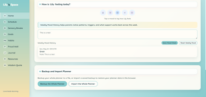 Interactive Kids Study Planner for Autistic & Neurodivergent Children | Homeschool Dashboard | Mood, Goals, Sensory Breaks & Learning Resources